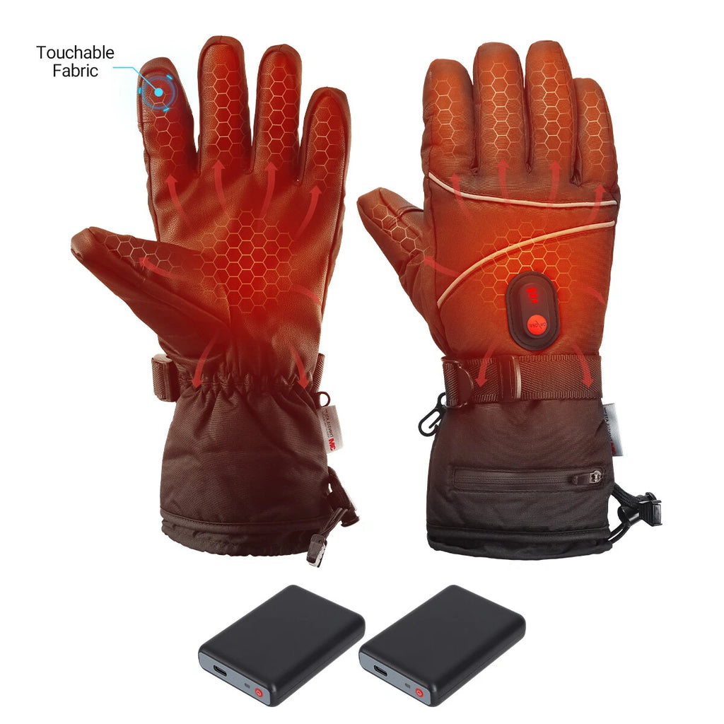 Rechargeable Heated Socks and Gloves for Winter Warmth