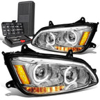 LED DRL Tube Projector Headlights for Kenworth T170 T370 T660 (2008–2019)