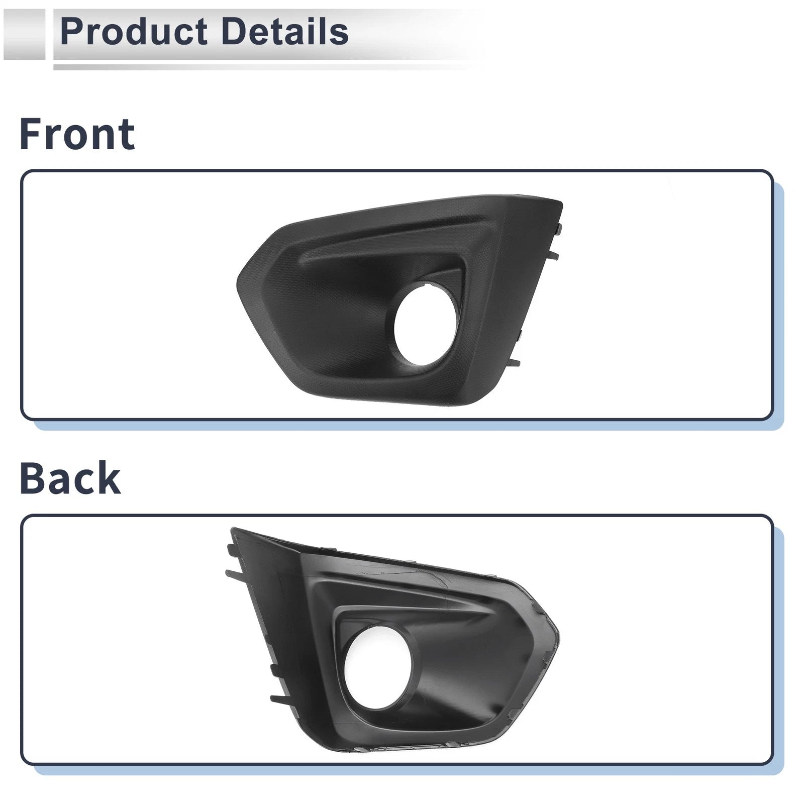 1 Pc Fog Light Grill for Subaru Impreza (2012–2014) No. 57731FJ030