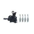 Set of 4 Hitachi Ignition Coils & NGK Spark Plugs for Elantra, Stratus (2000–2006)