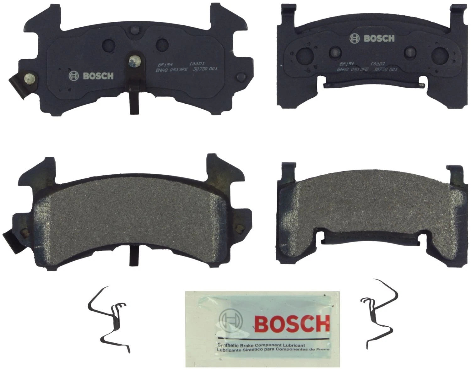 Bosch Rear QuietCast Brake Pads for BP154