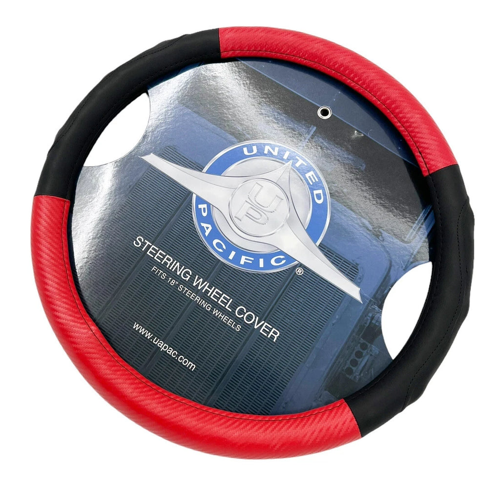 Steering Wheel Cover Carbon Fiber Style for Peterbilt Kenworth (2015–2025)