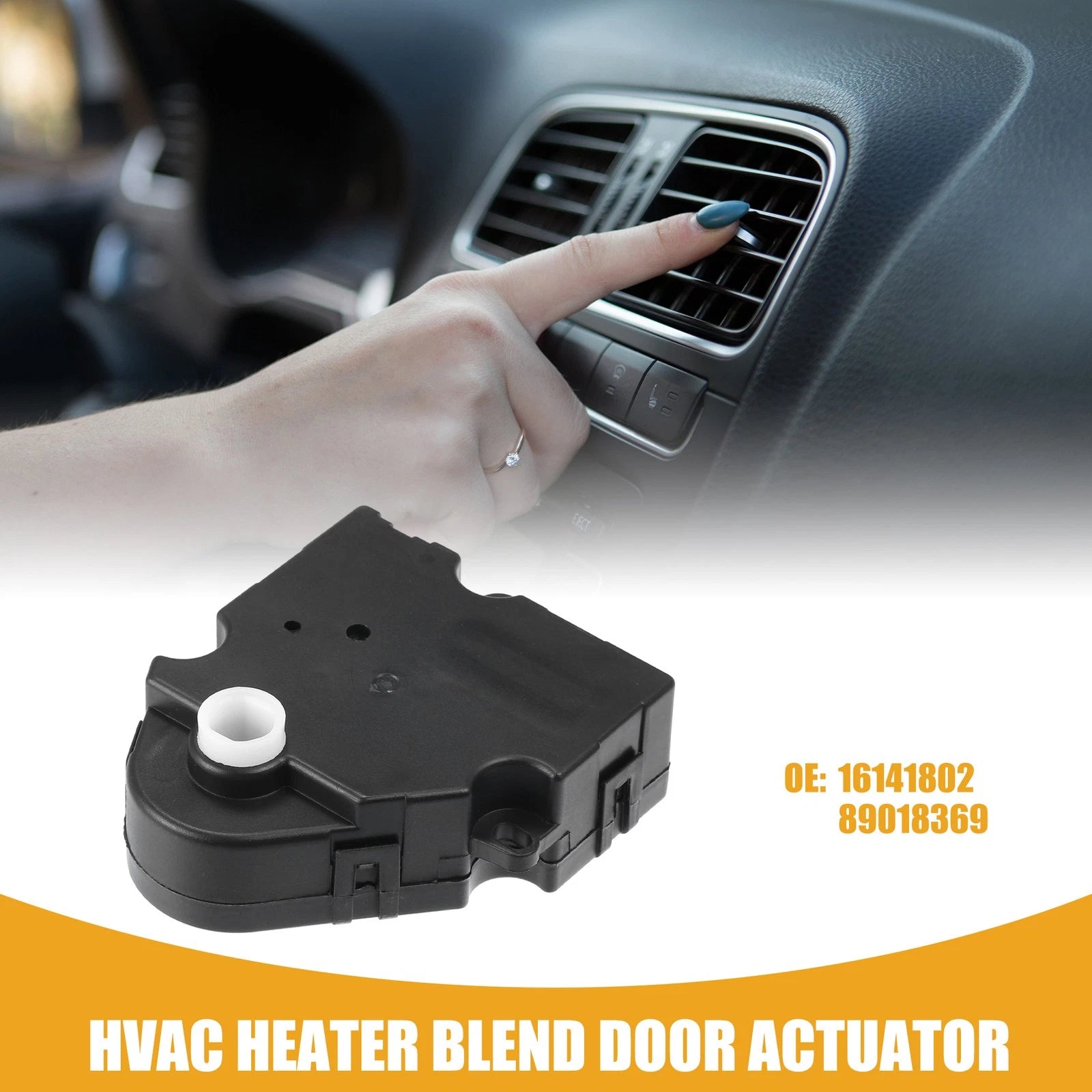 HVAC Heater Blend Door Actuator No. 16141802 for Chevrolet Blazer (1992–1994)