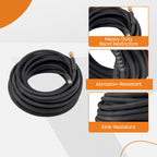 100ft 3/8in High-Pressure Washer Hose 6000psi Non-Marking