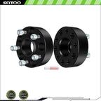 2X 2" Hub Centric Wheel Spacers 5x5 for Jeep Wrangler (2007–2018) 1/2" Studs