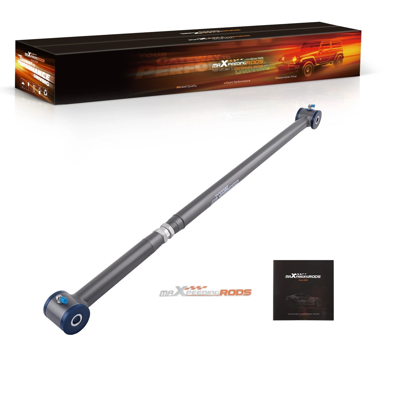 Adjustable Rear Panhard Track Bar for GM SUV (2000–2006) - Polyurethane Bushings