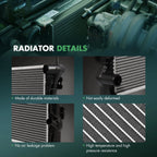 Radiator for Ford Edge, Flex, Lincoln MKS (2007–2016)