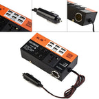 DC 12V/24V to DC 110V/220V Inverter with 6 USB Charger for AU Vehicles