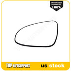 Driver Side Door Mirror Glass for Toyota Corolla (2014–2021) Chrome