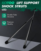 2X Front Hood Lift Supports Struts for Chevrolet Camaro (1993–1997)