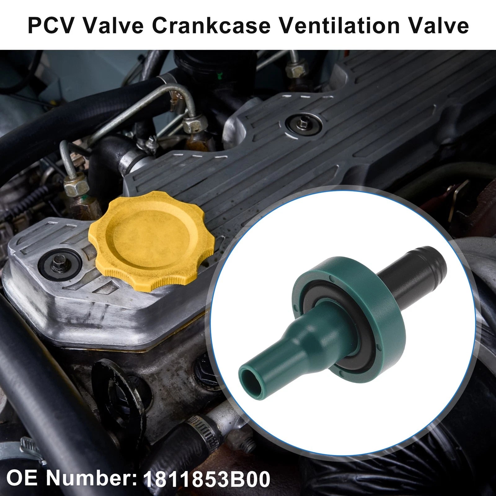 PCV Valve for Suzuki Swift (1989–1994) 1811853B00