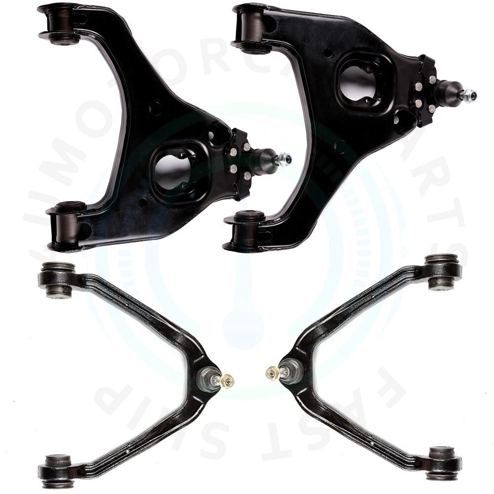Set of 4 Control Arms for Chevrolet Silverado 1500 (1999–2006)