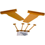 2X Wall Mounting Brackets for Harley Touring Softail (1997–Present)
