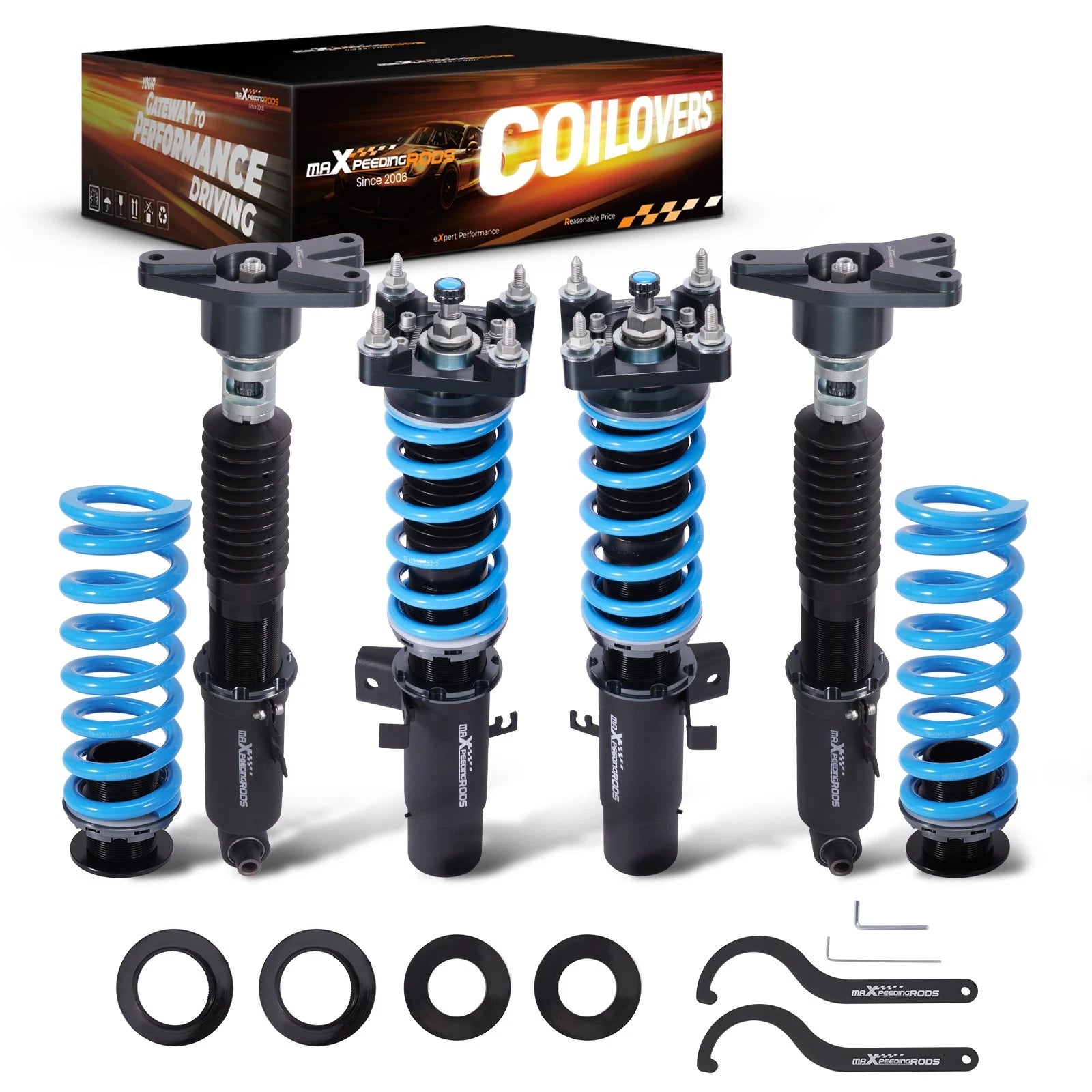 Coilovers 24 Way Damper Shock for BMW Z4 / Toyota GR Supra (2020–2023)