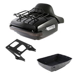 LED Trunk Luggage Pad Mount Rack for Harley Touring (2014–2026)