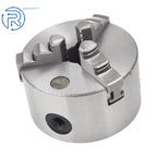 3-Jaw 4-Inch Self Centering Lathe Chuck for Drilling Milling Machine