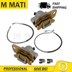 Front Brake Calipers with Hose Lines for Polaris Scrambler 500 (1998–2001)