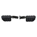 Black Rear Passenger Footpegs for Harley Touring (1993-2025)