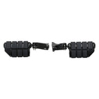 Black Rear Passenger Footpegs for Harley Touring (1993-2025)