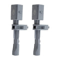 Set of 2 Rear ABS Wheel Speed Sensors for Audi A3 Sportback e-tron, Golf, Jetta