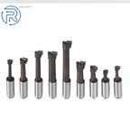 2" Boring Head with MT2 Shank & 9 Pcs 1/2" Shank Boring Bar Set