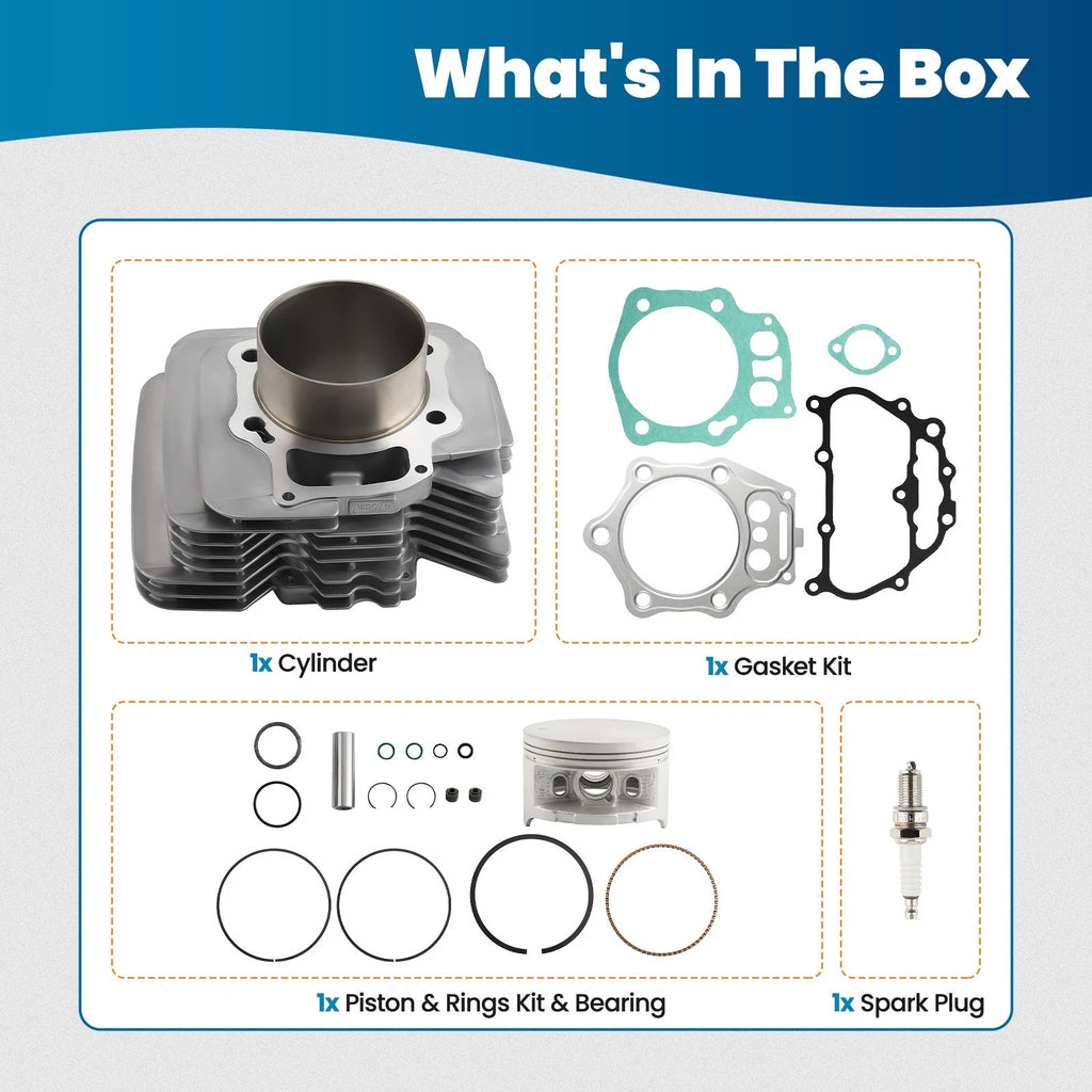 92mm Cylinder Piston Gasket Kit for Honda TRX500FM/FE Foreman 500 (2005–2011)