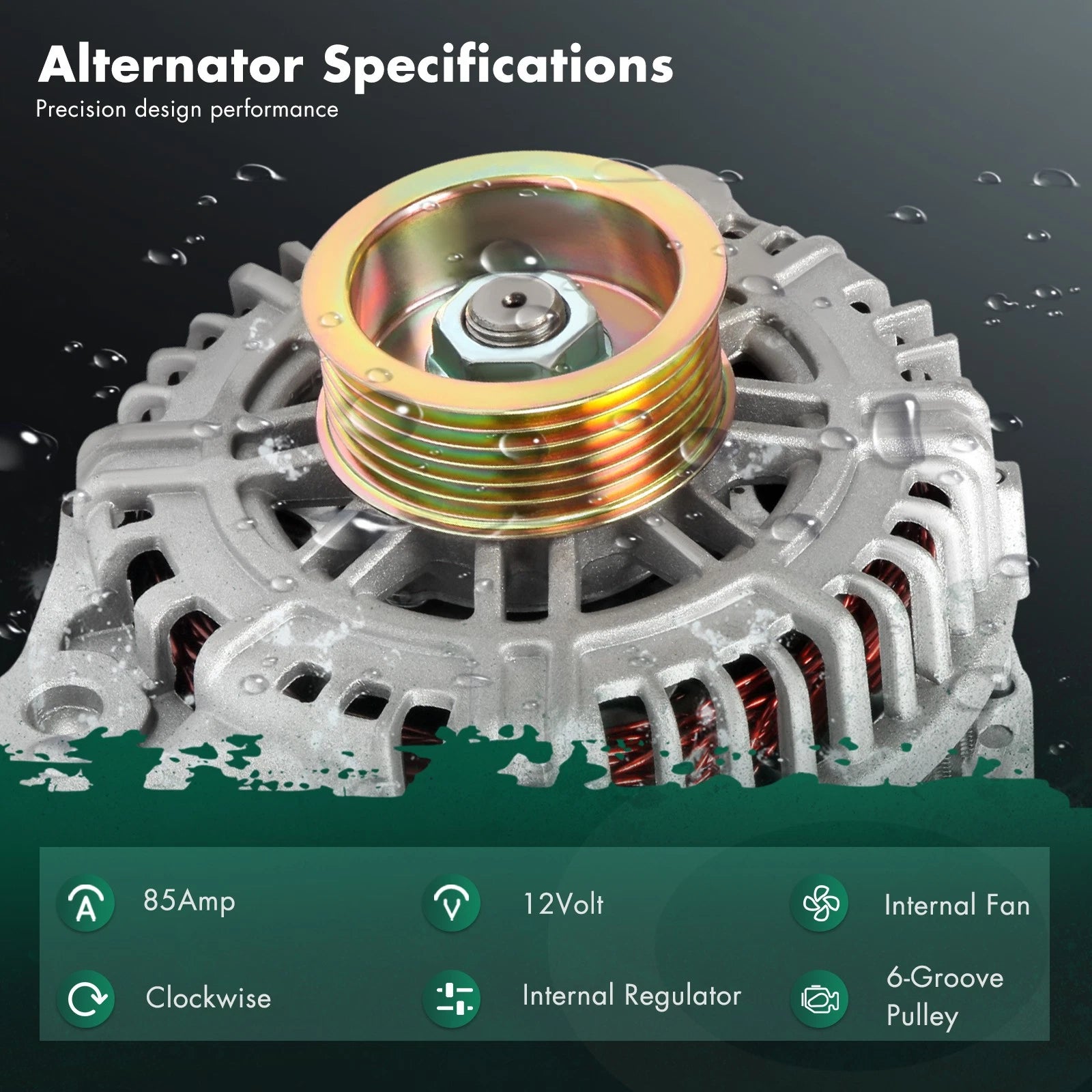 Alternator for Nissan Maxima 1995–1999 & Infiniti I30 1998–1999