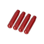 4 Pcs Aluminum Alloy Bolt-On Door Lock Knob Pins Red for BMW 3 Series E90