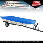 Boat Cover for Jon Boat (12ft–18ft, Beam Width Up to 75inch)
