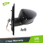 Rearview Mirror for Honda Accord (2013–2016) Black Left Side