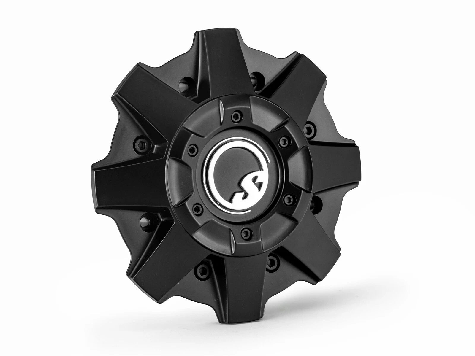 Black Madlock Wheel Center Cap for SuperATV (See Fitment)