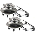 Set of 2 Wheel Hubs for Ford Expedition (2002–2006) Front 6 Lug RWD