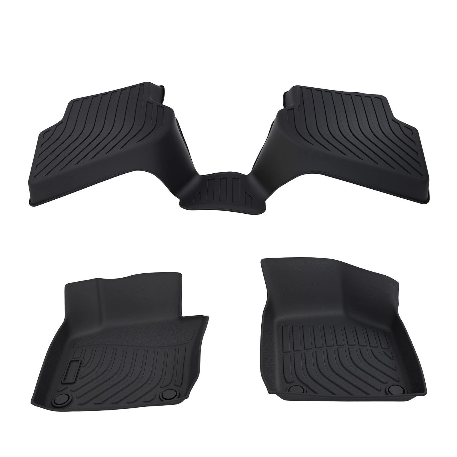 Set of 4 TPE Waterproof Floor Mats for Volkswagen Jetta (2011–2018)