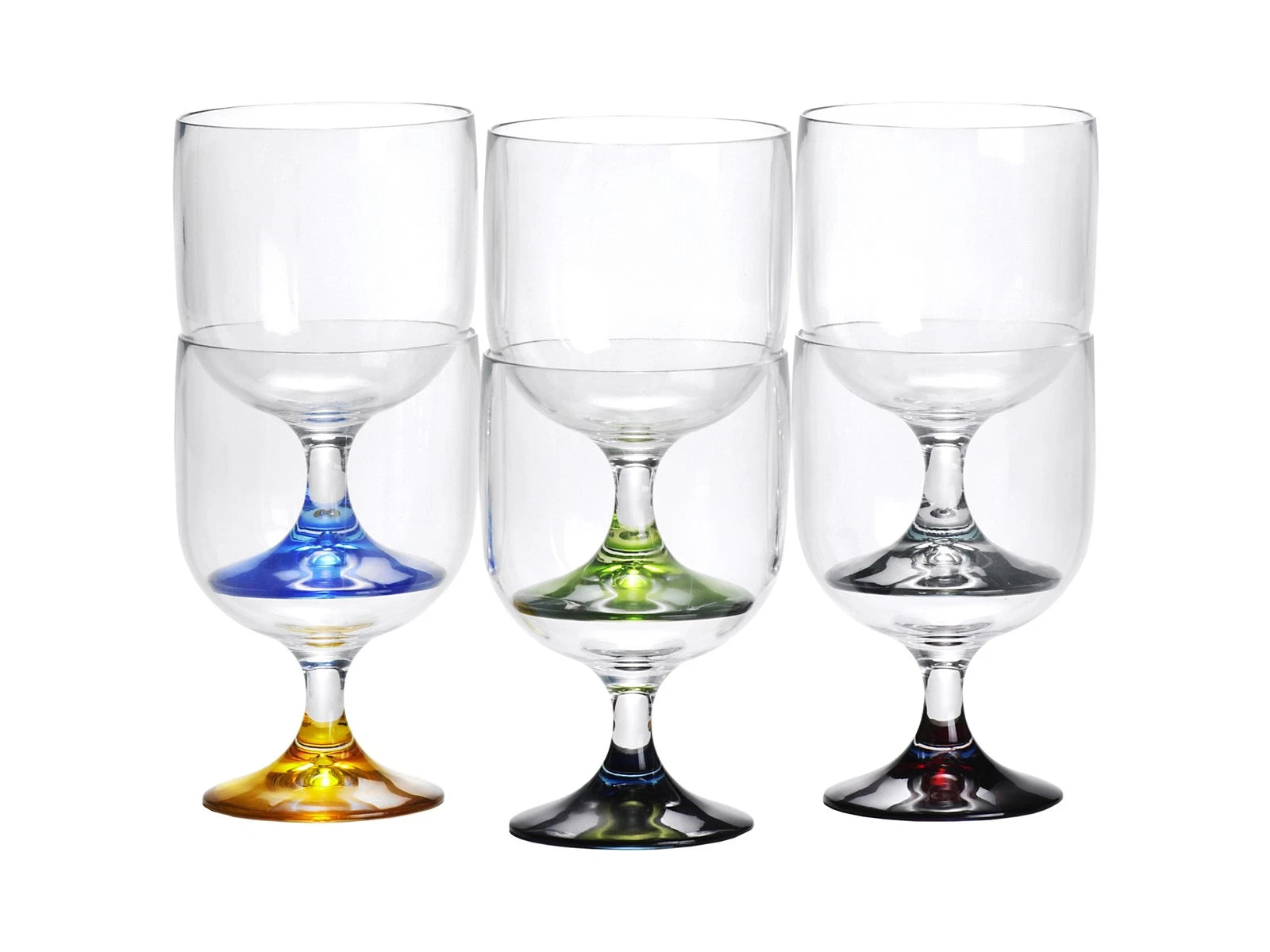Set of 6 Stacking Wine Cups for Marine Business Party - 16706 FO4082