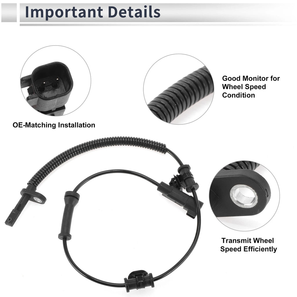 ABS Wheel Speed Sensor for Chevrolet Camaro (2010–2015) Rear Left/Right