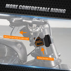 Brake Clutch Levers Handle Bar Riser Body Guard Kit for Harley Sportster (2021–2023)