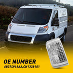 Left Side Mirror Turn Signal Lamp for Ram ProMaster 1500 2500 3500 (2014–2023)