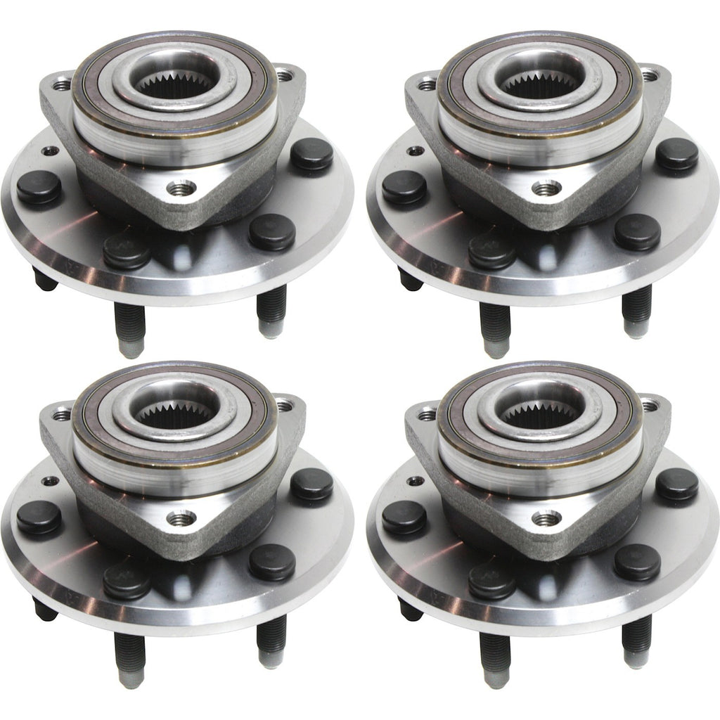 Wheel Hubs for Chevrolet Traverse (2009–2017) with Bearing AWD