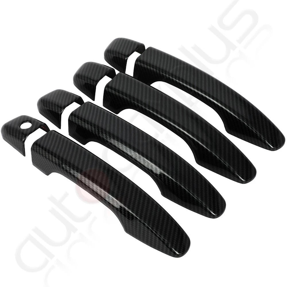 Set of 4 Door Handle Covers for Honda Accord (2018–2020) Carbon Fiber