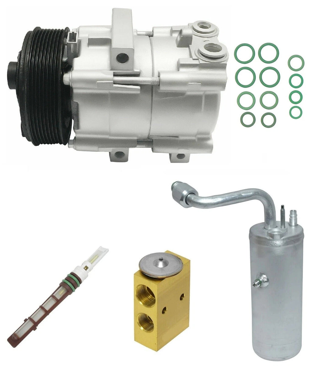 AC Compressor Kit Replacement for Ford Excursion 5.4L (2003–2005)
