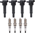 Ignition Coil Pack and Spark Plugs for Hyundai Elantra Tucson (2017-2021)