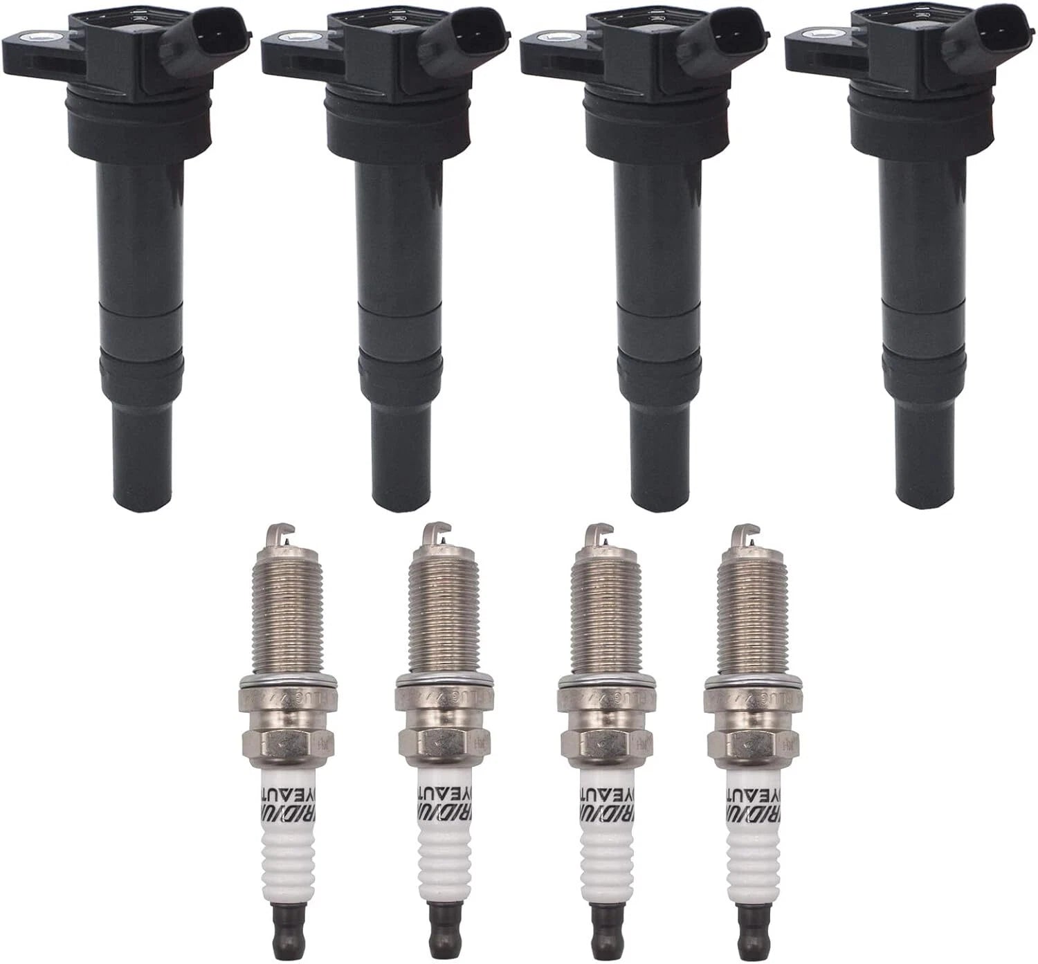 Ignition Coil Pack and Spark Plugs for Hyundai Elantra Tucson (2017-2021)