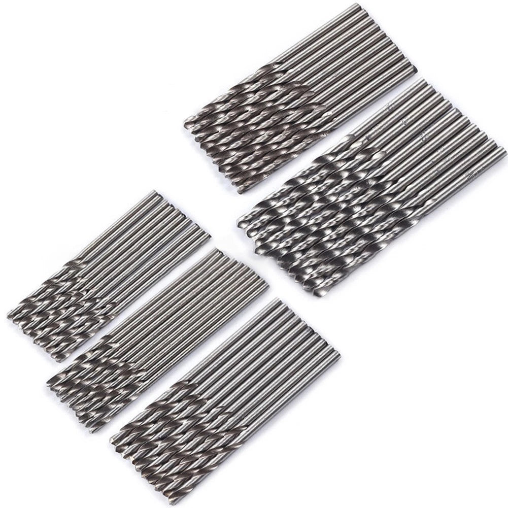 5060pcs Gold Coated HSS Drill Bits for Metal and Wood Drilling