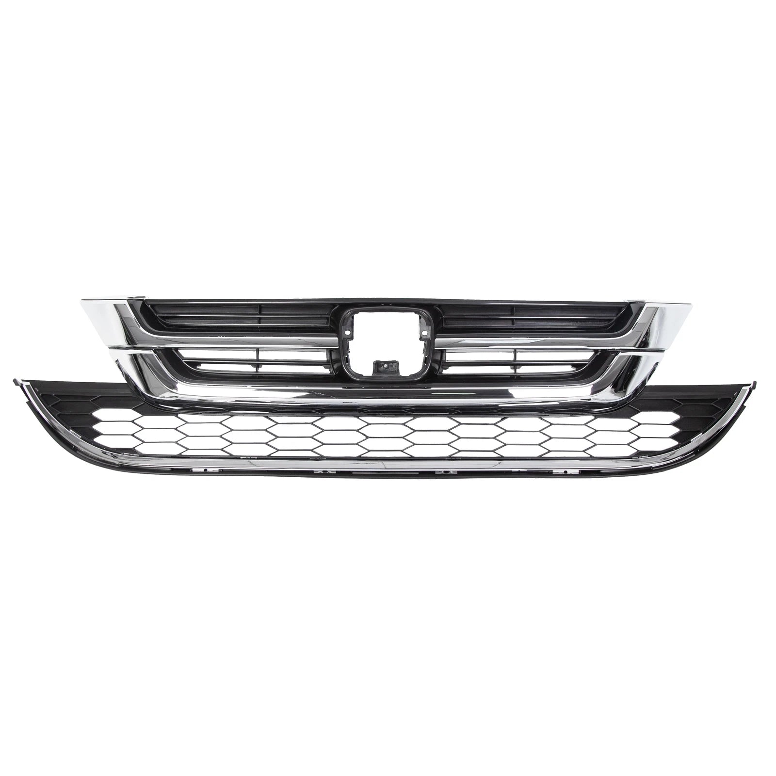 Chrome Upper Grille Mesh for Honda CR-V (2010–2011)