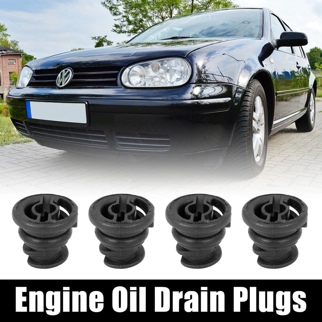 Set of 4 Engine Oil Drain Plugs for Volkswagen Passat (2018) 06L103801