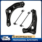 Front Control Arm Ball Joint Sway Bar for Nissan Versa Note (2014–2019)