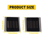 4PC LED Smoked Corner Side Marker Lights for Chevy C/K 1500 2500 3500 (1994–1998)