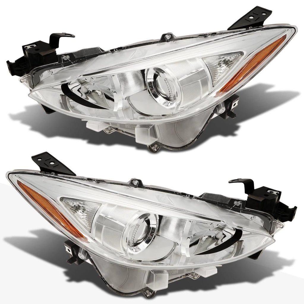 C-Shape LED DRL Turn Signal Headlights for Dodge Charger (2011–2014)