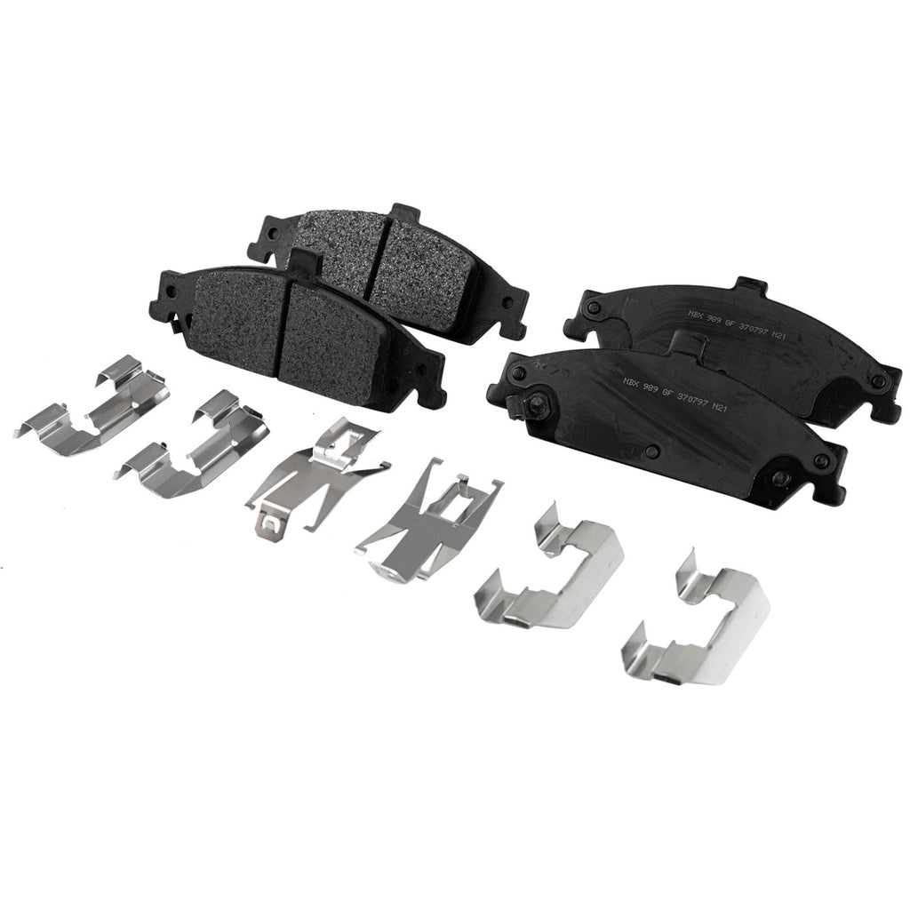 Front Brake Disc Rotor and Pad Kit for Pontiac Grand Am, Chevrolet Malibu