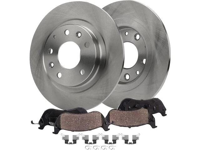 Rear Brake Pad and Rotor Kit for Mazda CX-3 (2016–2018) NH478PW